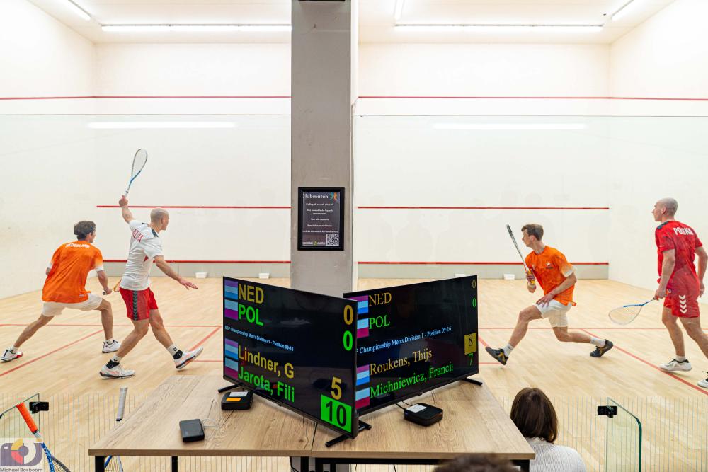 EK Squash Landenteams